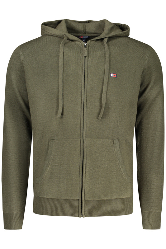 Norway 1963 ZIELONY bluza na zamek M�SKI