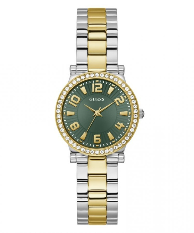 Zegarek GUESS GW0686L2. Kwarcowy, Kolor zielony. Kobieta.