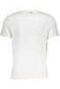 NIEBIESKI T-SHIRT MĘSKI Z KRÓTKIM RĘKAWEM BIKKEMBERGS
