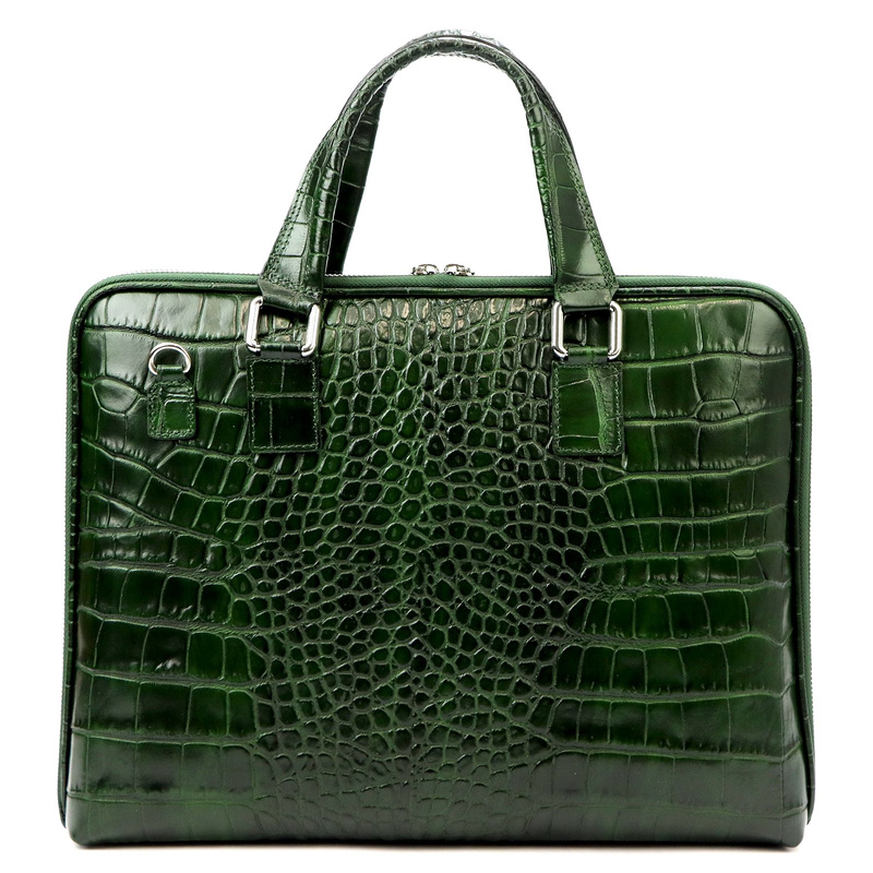 Camilla Skórzana duża teczka torba na dokumenty laptopa do pracy z paskiem