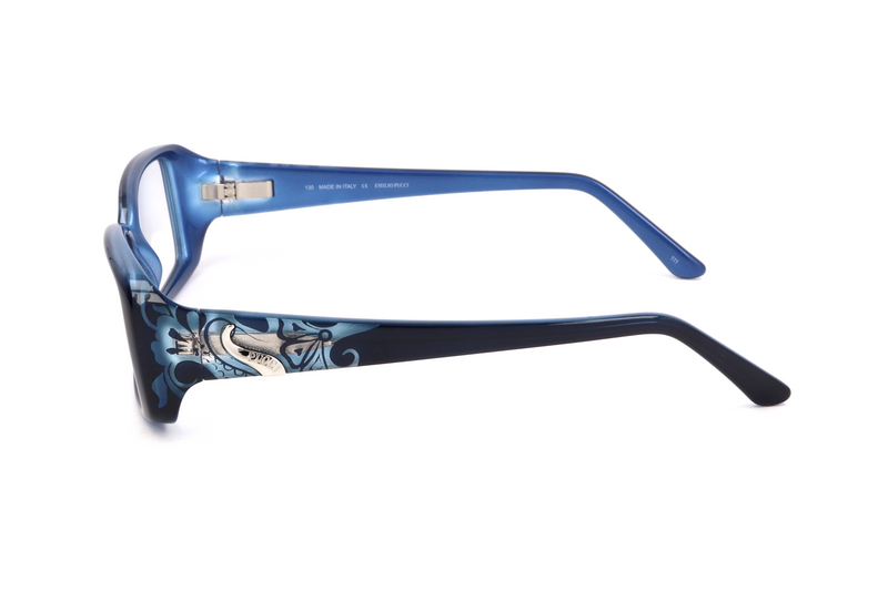 Okulary EMILIO PUCCI EP2661428. Okulary, Kolor niebieski. Kobieta.