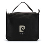 Duża listonoszka skórzana torebka Pierre Cardin