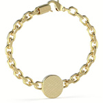 Biżuteria GUESS JUXB03230JWYG. Bransoletka, Kolor złoty. Mężczyzna.