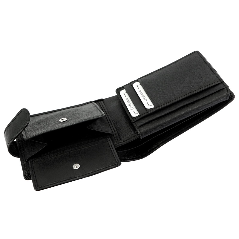 Skórzany męski portfel Nordee HARE 8806A