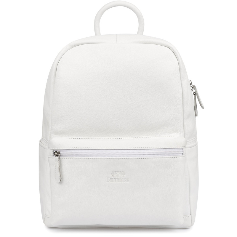 Skórzany plecak A4 duży pojemny do szkoły Włoski P16