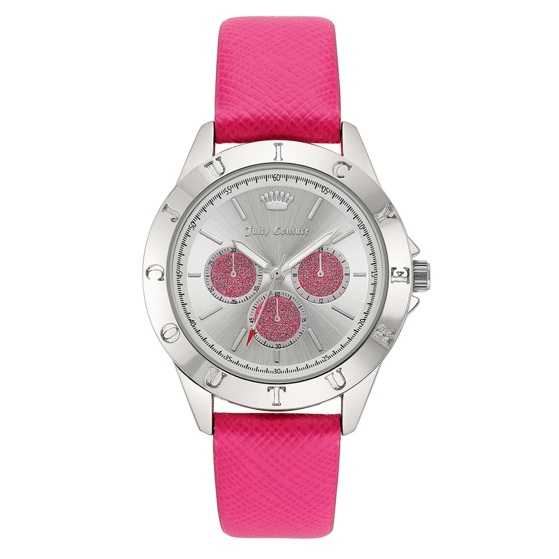 Zegarek JUICY COUTURE JC1295SVHP. Kwarcowy, Kolor srebrny. Kobieta.