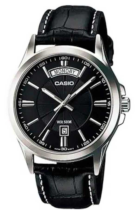 Zegarek Męski Casio Collection MTP-1381L-1A (zd076e) + BOX