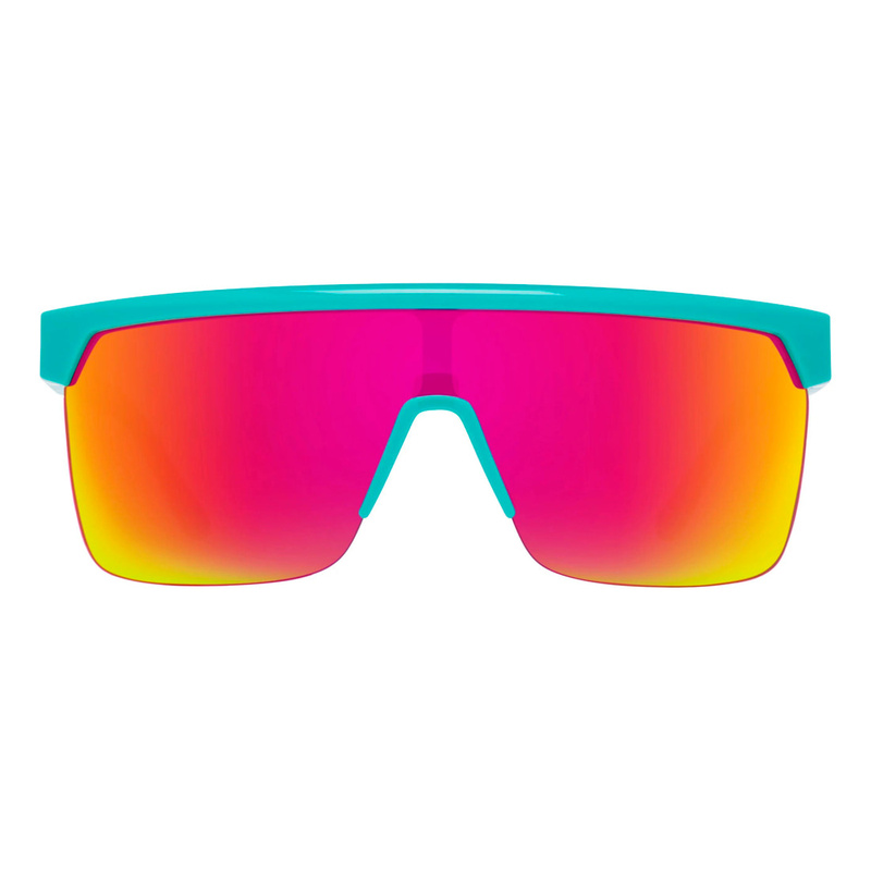 Okulary przeciwsłoneczne SPY unisex seria 134 zielone - lustro czerwone, kategoria 3