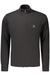 Czarny sweter męski BOSS 50543692KANOZIPS