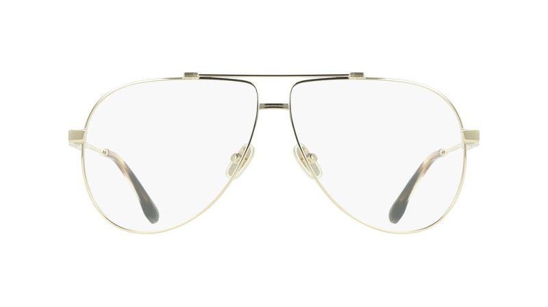 Okulary VICTORIA BECKHAM VB21375910714. EYEGLASSES, Kolor złoty. Kobieta.