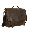 Torba męska Canaletto vintage brązowa skóra naturalna 14 cali TM258s235
