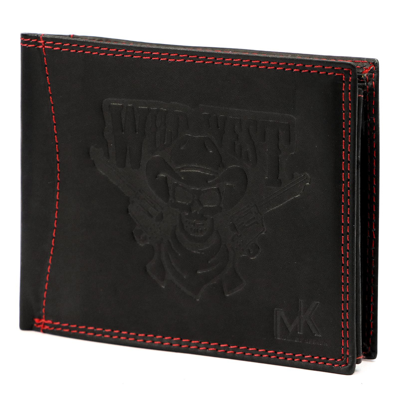 Skórzany męski portfel Money Kepper CDD 5600 WILD WEST