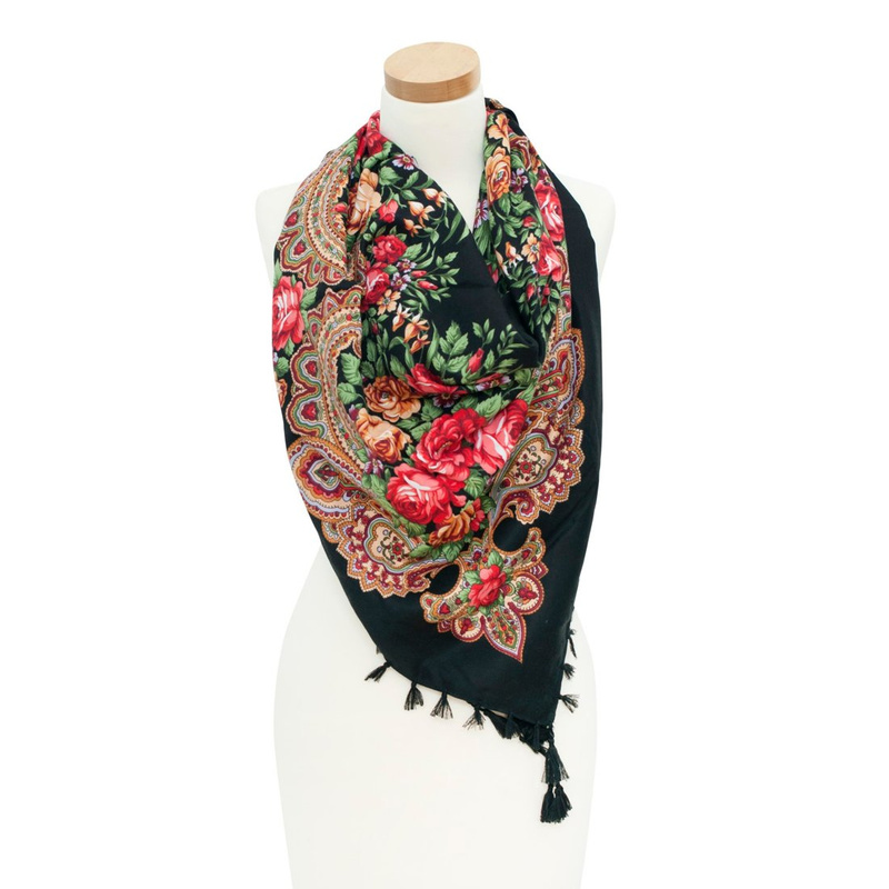 Chusta Tęczowy folk