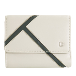 DuDu damska portmonetka skóra naturalna mały portfel z przegrodami