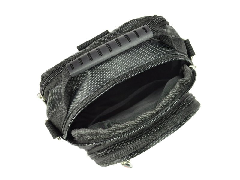 Bag Street męska saszetka na ramię materiałowa z kieszeniami torba miejska