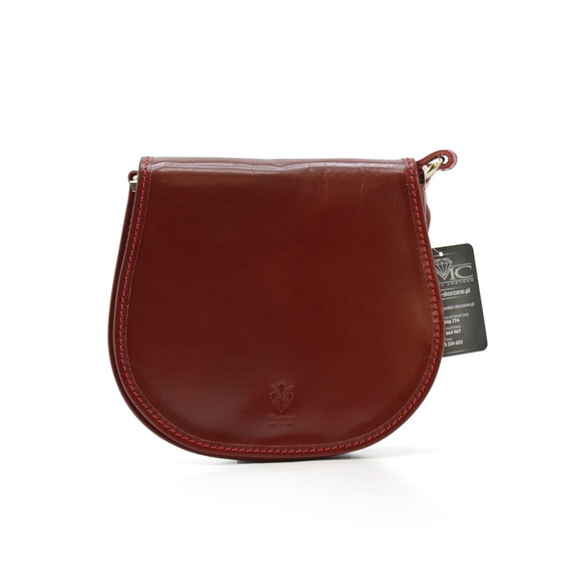 Klasyczna wyjątkowa damska skórzana listonoszka 