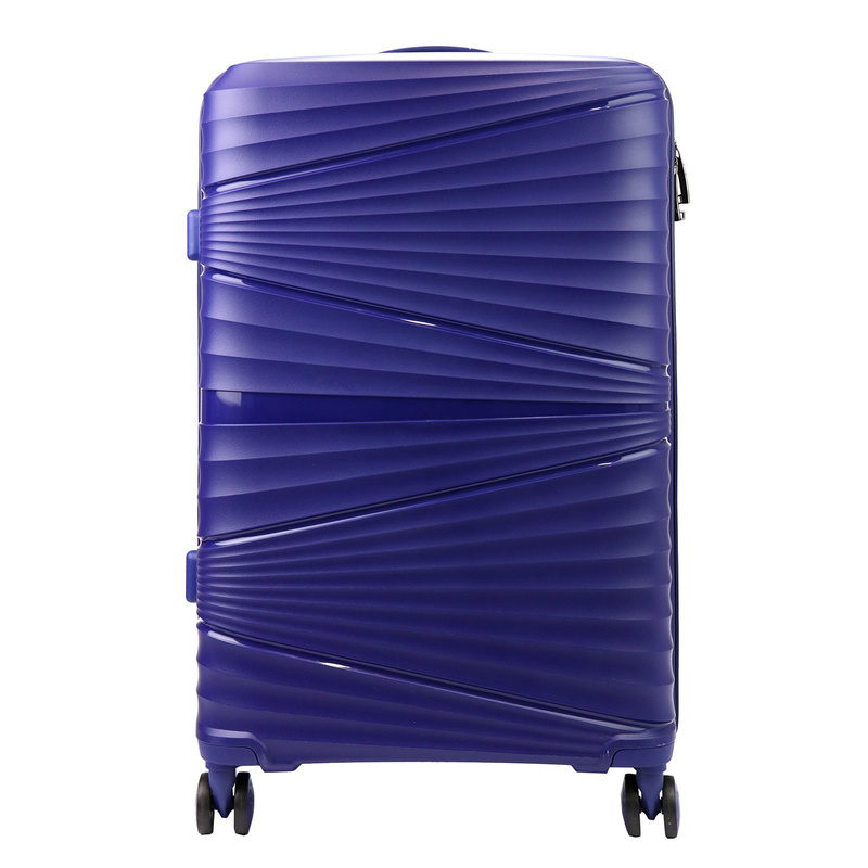 Jony zestaw trzech walizek podróżnych na kółkach z kosmetyczką ABS