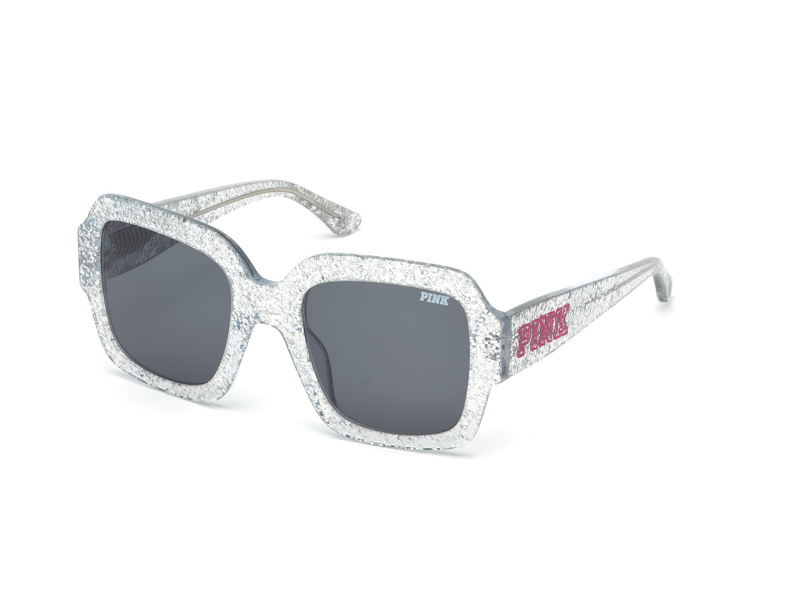 Okulary VICTORIA'S SECRET PINK PK0010-21A. Okulary przeciwsłoneczne, Kolor biały. Kobieta.