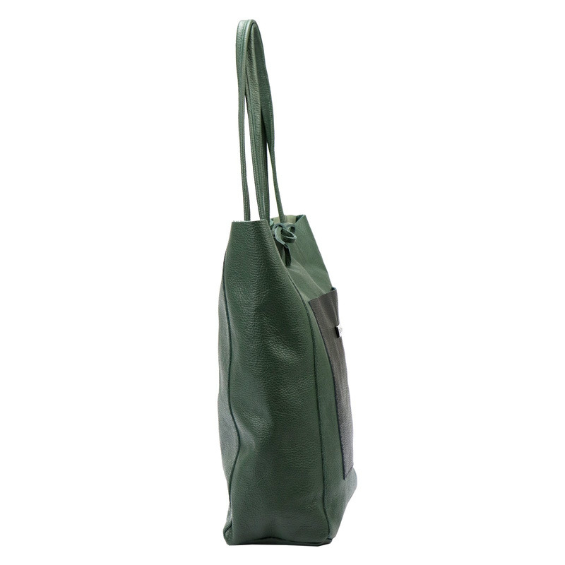 Shopperbag damska skórzana na ramię duża MiaMore