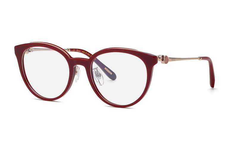 Okulary CHOPARD VCH331S5309FH. Okulary, Kolor czerwony. Kobieta.