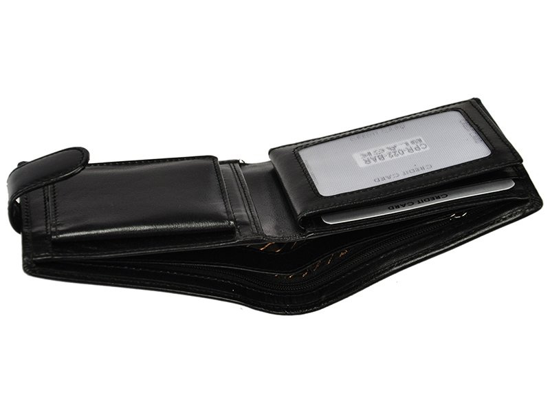 Elegancki Skórzany męski portfel Rovicky z RFID