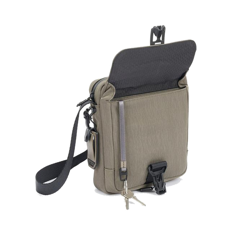 Torba na ramię TUMI Alpha Bravo 0232709SN1775 - beżowy, nylonowa crossbody