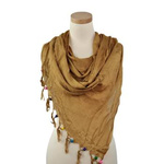 Szal Tęczowe Koraliki