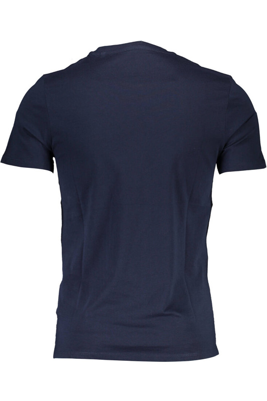T-SHIRT MĘSKI Z KRÓTKIM RĘKAWEM GUESS JEANS NIEBIESKI