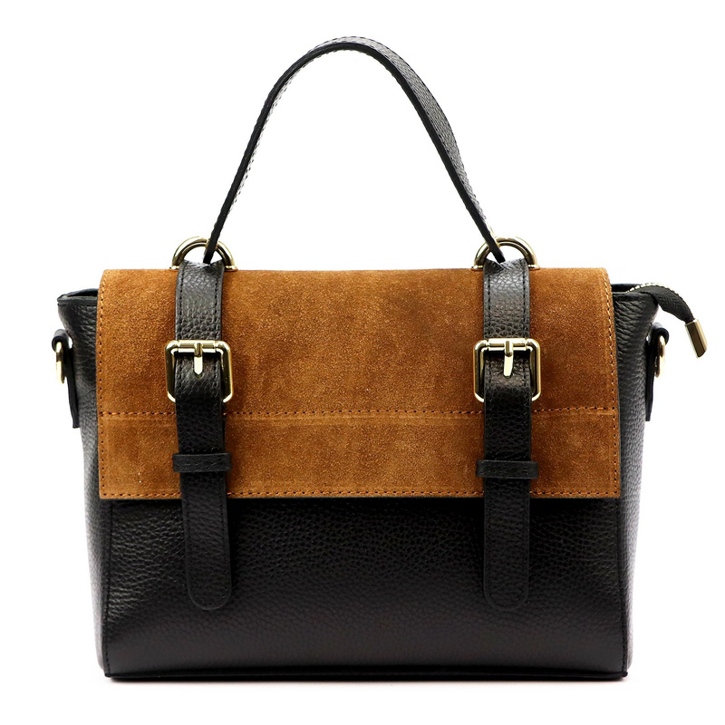 Luka klasyczna damska listonoszka ze skóry naturalnej torebka na ramię