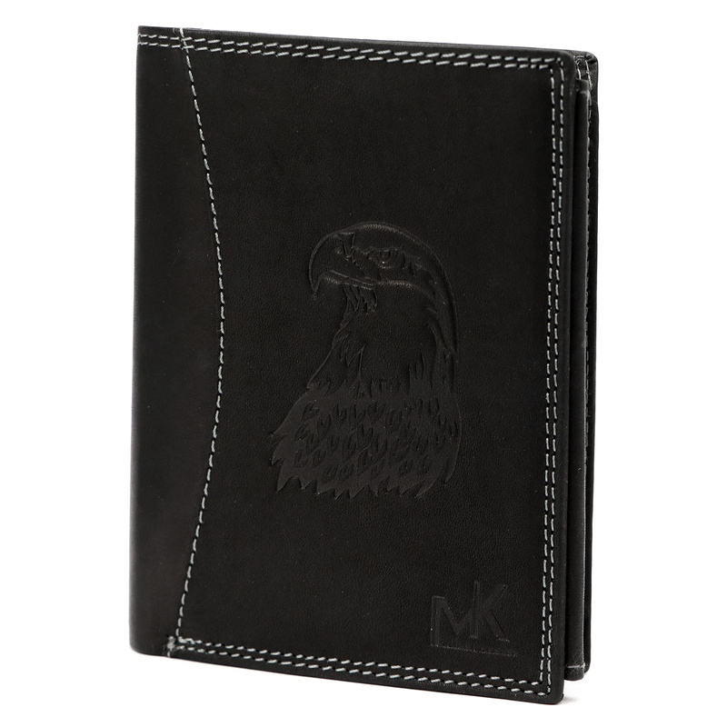 Skórzany męski portfel Money Kepper CDD 5601 EAGLE