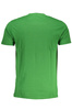 ZIELONY T-SHIRT MĘSKI Z KRÓTKIM RĘKAWEM KLASY CAVALLI
