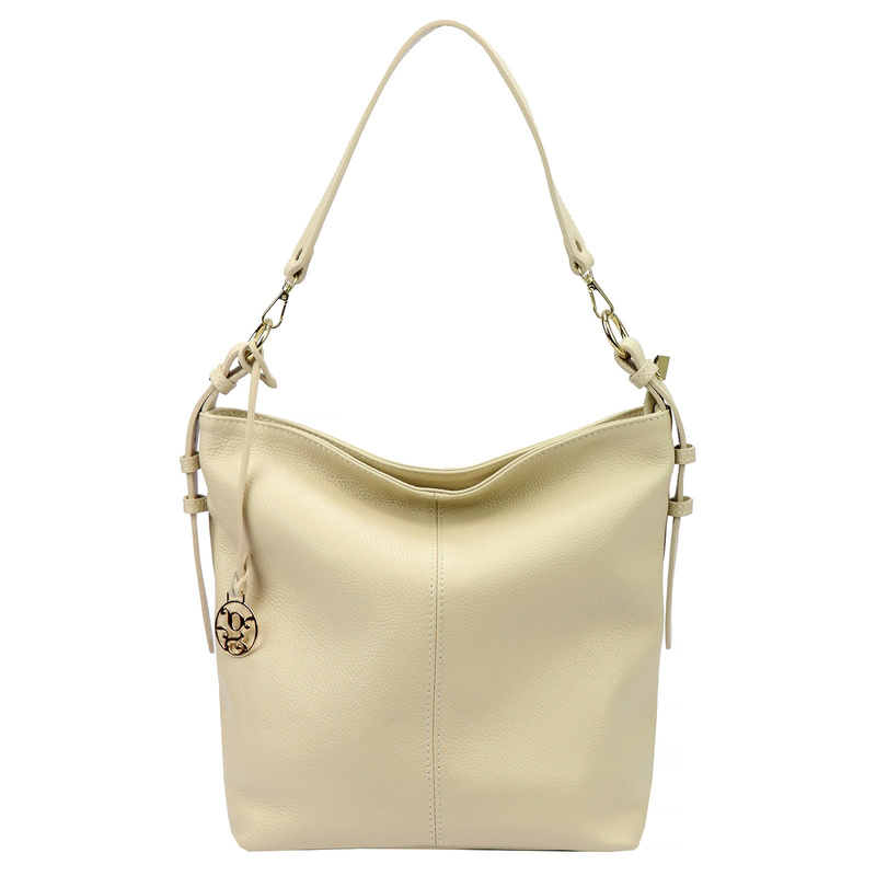 Gregorio pojemna damska torebka na ramię skóra naturalna shopperbag