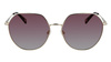 Okulary LONGCHAMP LO154S-724. Okulary przeciwsłoneczne, Kolor różowy złoty. Kobieta.