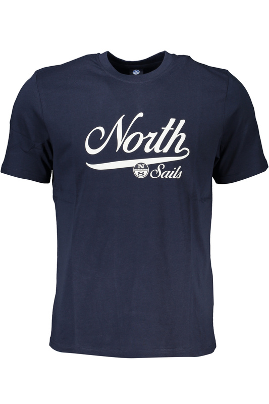 NIEBIESKI T-SHIRT MĘSKI Z KRÓTKIM RĘKAWEM NORTH SAILS