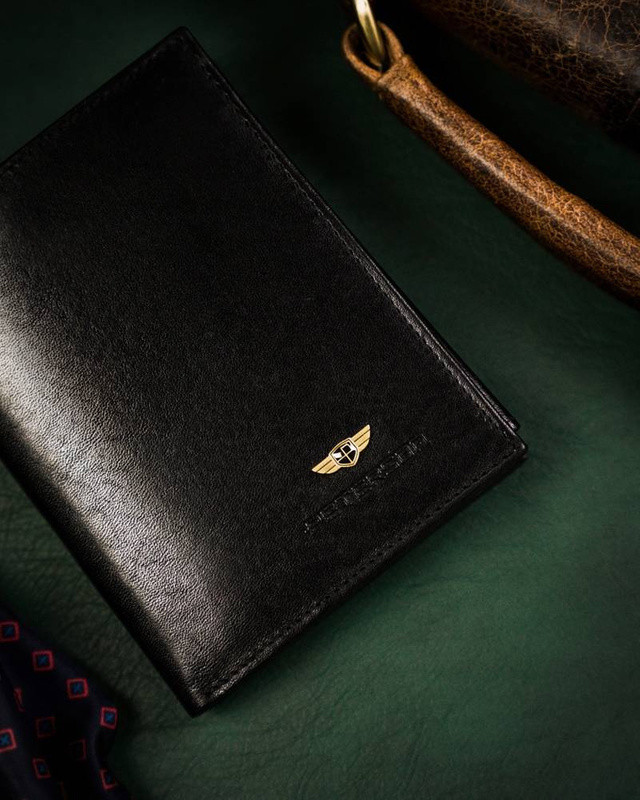 Skórzany męski portfel Peterson PTN N104-VT