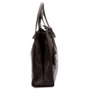 Duża Skórzana shopperbag damska torebka na ramię dwukomorowa Gregorio