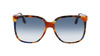 Okulary VICTORIA BECKHAM VB610SCB-212. Okulary przeciwsłoneczne, Kolor brązowy havana. Kobieta.