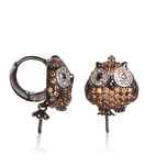 Biżuteria LANCASTER JLA-EAR-OWL-4. PENDING, Kolor czarny brązowy. Kobieta.