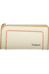 BIAŁY PORTFEL DESIGUAL DAMSKI
