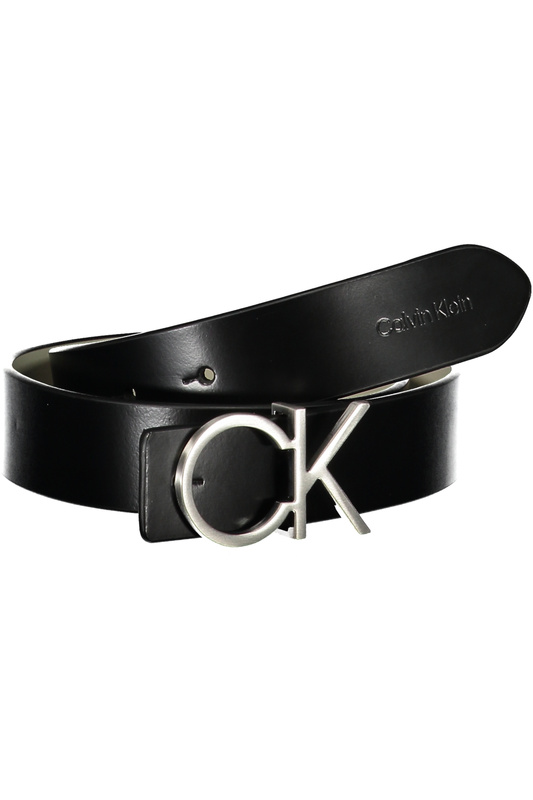 CZARNY SKÓRZANY PASEK CALVIN KLEIN DAMSKI