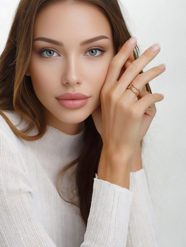 Pierścionek damski Pandora 180077C00 w różowym złocie