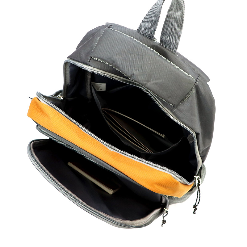 Ormi damski plecak sportowy pojemny z kieszeniami materiałowy odporny