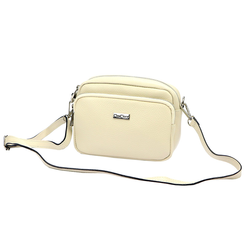 MiaMore listonoszka damska ze skóry naturalnej torebka na ramię kieszenie