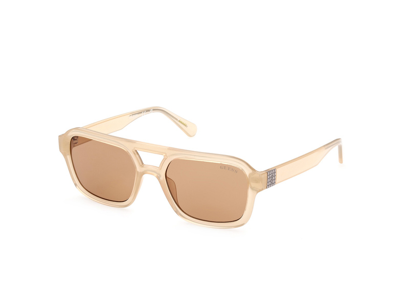 Okulary GUESS GU82595357E. Okulary przeciwsłoneczne, Kolor szary. Unisex.