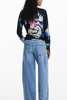 Czarny sweter damski Desigual