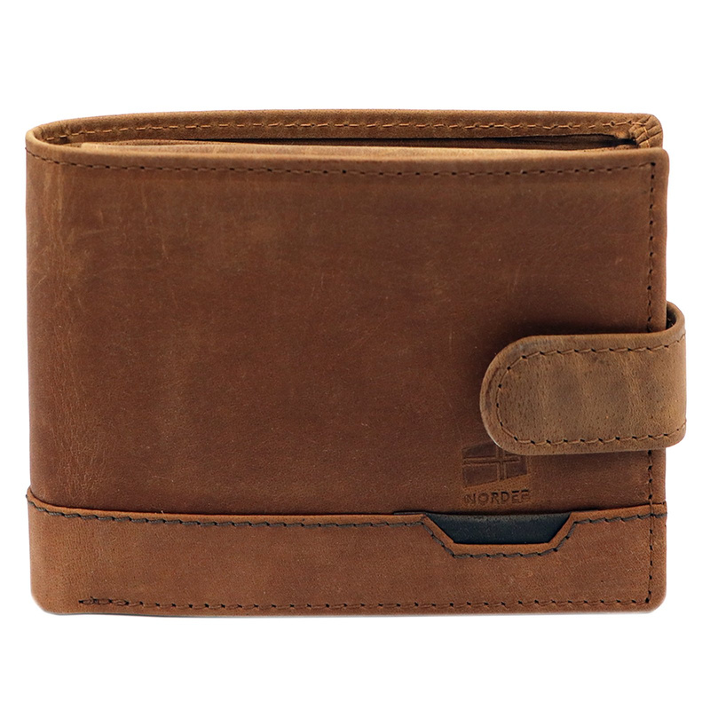Skórzany męski portfel Nordee HJORT 8806A
