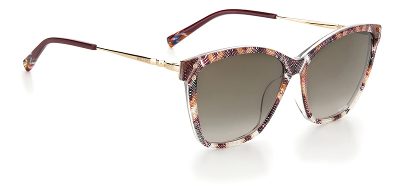 Okulary MISSONI MIS0003S5NDHA. Okulary przeciwsłoneczne, Kolor czerwony. Kobieta.