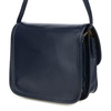Granatowa Beltimore Damska Skórzana Mała Torebka Listonoszka K66