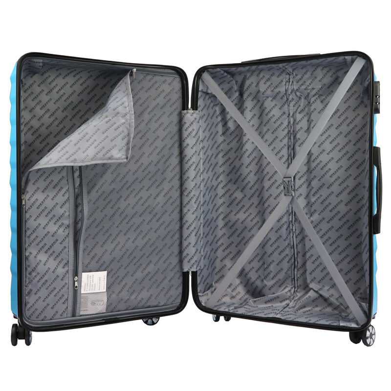 Mocna walizka damska z ABSu Gregorio W6007#14 14/20/24/28