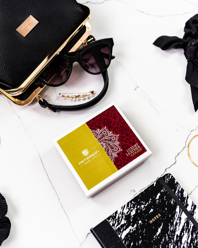 Skórzany damski portfel Peterson PTN 42329-SH-1